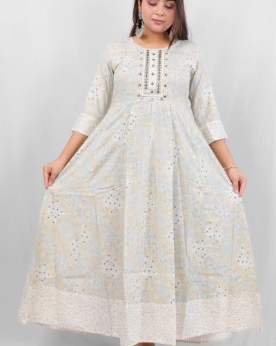 LONG FROCK GHERA GAOUN ( ANARKALI KURTI )