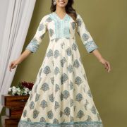 Long Frock Ghera Gaoun Kurti  ( ANARKALI KURTI )