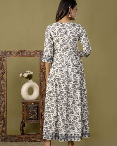 Long Frock Ghera Gaoun Kurti  ( ANARKALI KURTI )