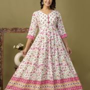 Long Frock Ghera Gaoun Kurti  ( ANARKALI KURTI )