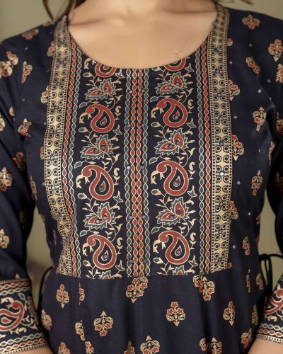 Long Frock Ghera Gaoun Kurti  ( ANARKALI KURTI )