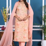 KURTI PANT DUPATTA SET ( BOMBAY RIYON )