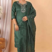 FABRIC RIYON 140GM DOBY  KURTI PANT DUPPATA SET