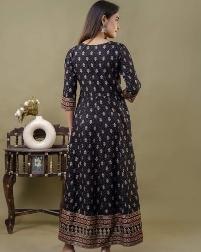 Long Frock Ghera Gaoun Kurti  ( ANARKALI KURTI )