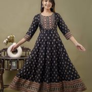 Long Frock Ghera Gaoun Kurti  ( ANARKALI KURTI )