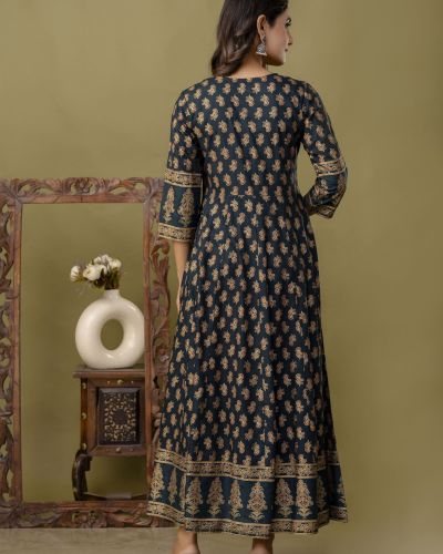 Long Frock Ghera Gaoun Kurti  ( ANARKALI KURTI )