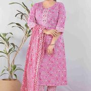 KURTI PANT DUPATTA SET