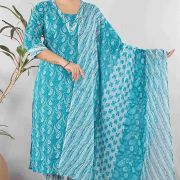 KURTI PANT DUPATTA SET