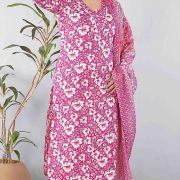 KURTI PANT DUPATTA SET