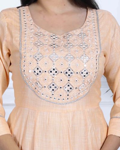 LONG FROCK KURTI ( ANARKALI KURTI )