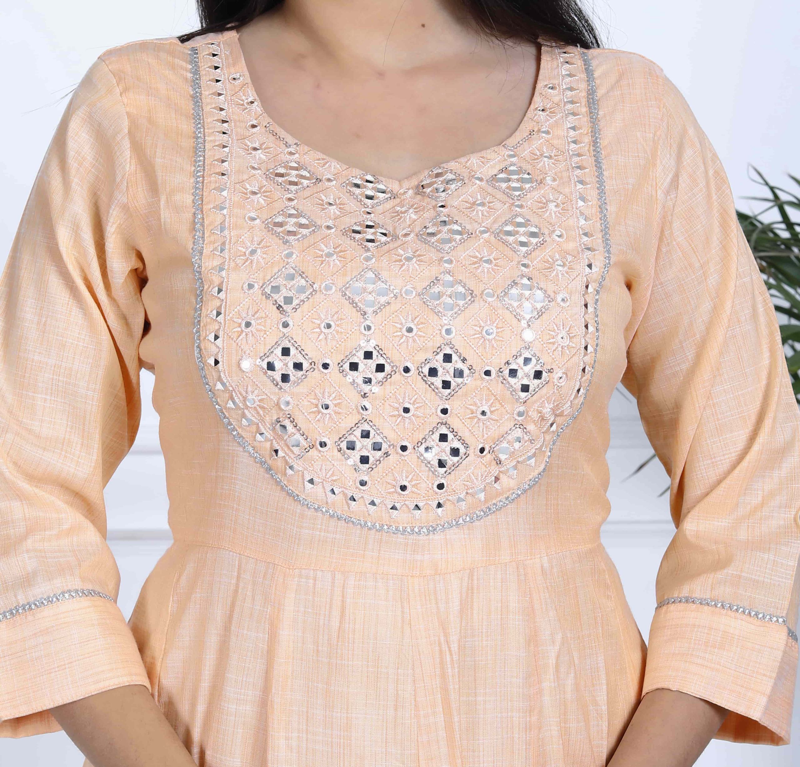 LONG FROCK KURTI ( ANARKALI KURTI )