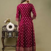 LONG FROCK GHERA  GAOUN KURTI  ( ANARKALI KURTI )