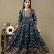 LONG FROCK GHERA  GAOUN KURTI  ( ANARKALI KURTI )