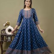 LONG FROCK GHERA  GAOUN KURTI  ( ANARKALI KURTI )