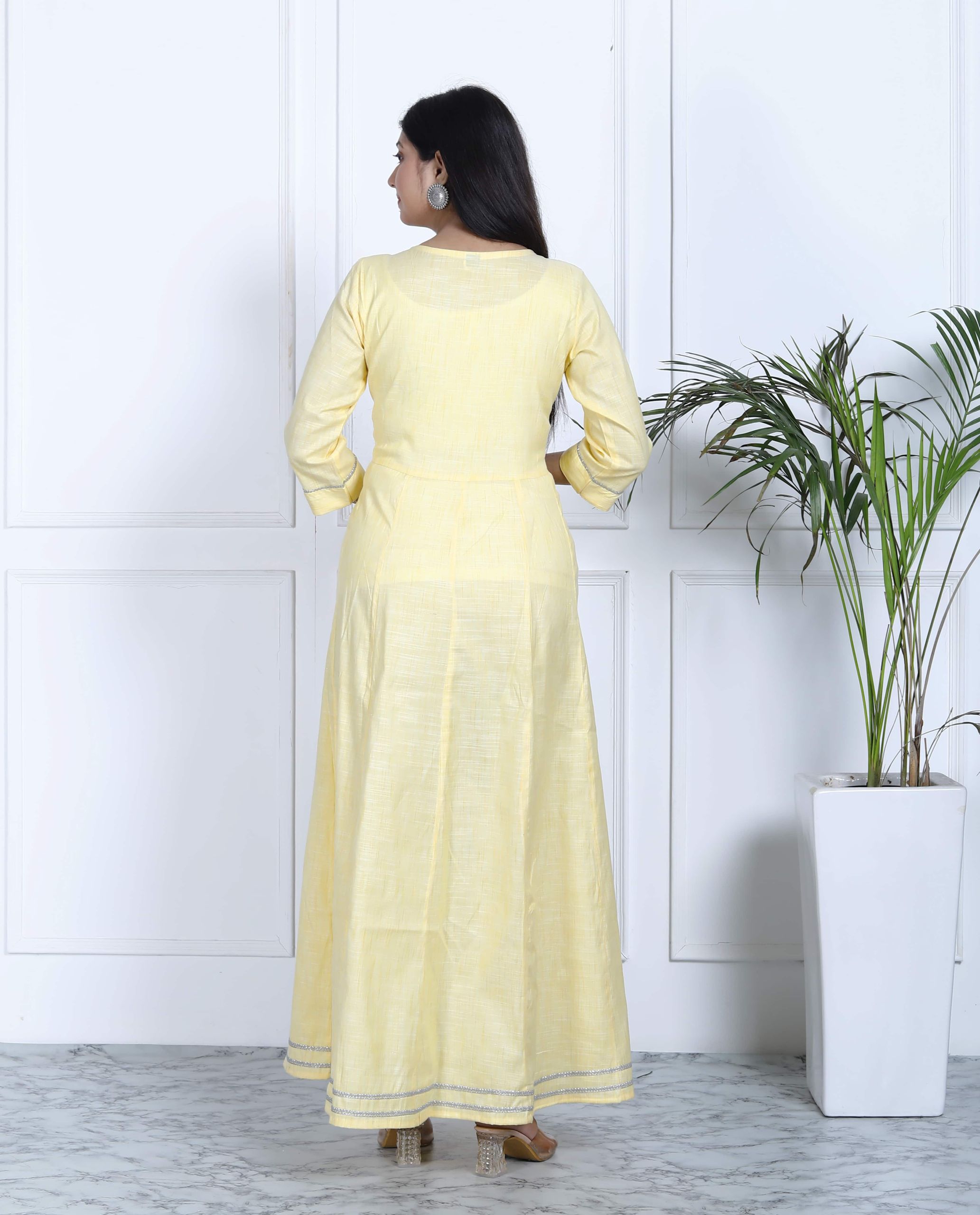 LONG FROCK KURTI ( ANARKALI KURTI )