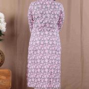 PRINTED LONG KURTI ( PURPLE )