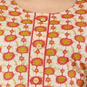 PRINTED LONG KURTI ( MERIGOLD )