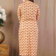 PRINTED LONG KURTI ( MERIGOLD )