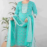 KURTI PANT DUPATTA SET