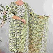 KURTI PANT DUPATTA SET