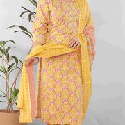 KURTI PANT DUPATTA SET