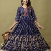 LONG FROCK GHERA  GAOUN KURTI  ( ANARKALI KURTI )