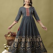 LONG FROCK GHERA  GAOUN KURTI  ( ANARKALI KURTI )