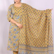 KURTI PANT DUPATTA SET