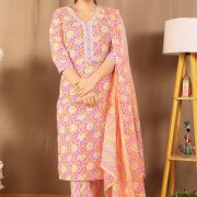 KURTI PANT DUPATTA SET