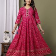 LONG FROCK GHERA GAOUN KURTI ( ANARKALI KURTI )