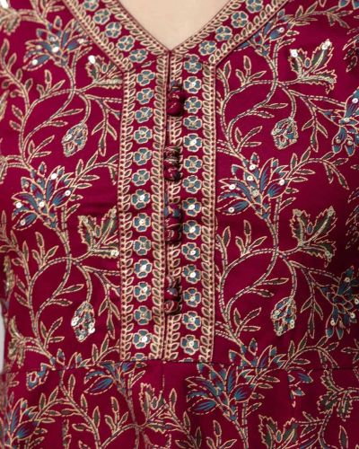 LONG FROCK GHERA  GAOUN KURTI  ( ANARKALI KURTI )