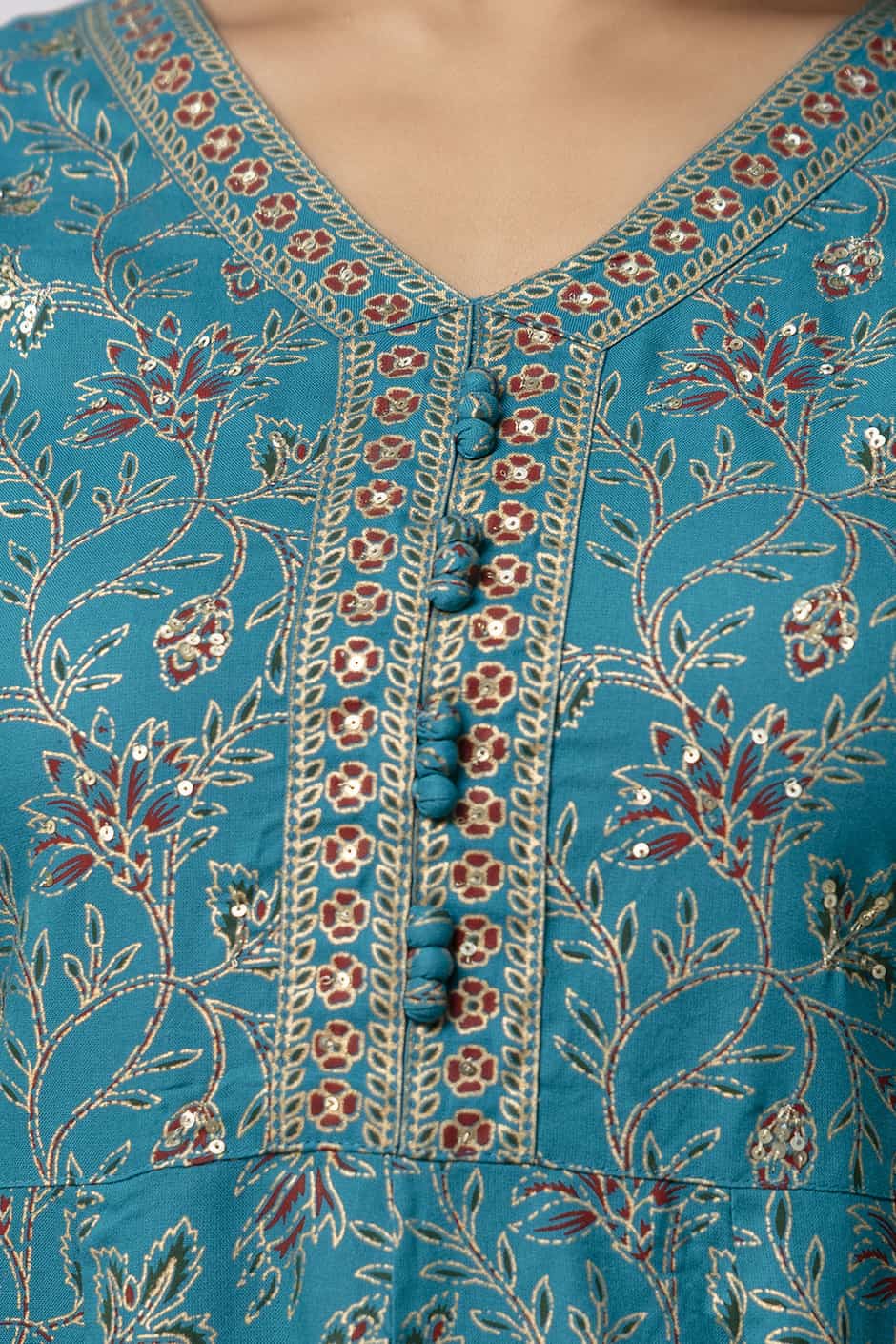 LONG FROCK GHERA  GAOUN KURTI  ( ANARKALI KURTI )