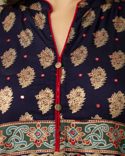 LONG FROCK GHERA  GAOUN KURTI  ( ANARKALI KURTI )