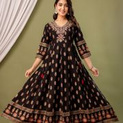 LONG FROCK GHERA GAOUN KURTI ( ANARKALI KURTI )