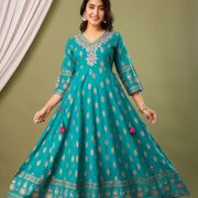 LONG FROCK GHERA GAOUN KURTI ( ANARKALI KURTI )