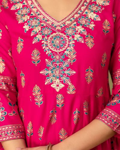 LONG FROCK GHERA  GAOUN KURTI  ( ANARKALI KURTI )