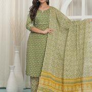 KURTI PANT DUPATTA SET