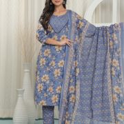 KURTI PANT DUPATTA SET