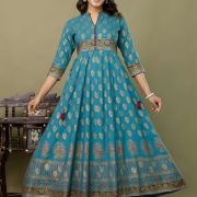 LONG FROCK GHERA GAOUN KURTI ( ANARKALI KURTI )