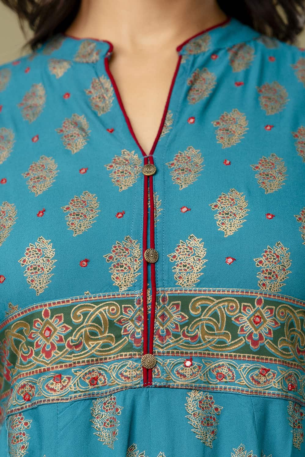 LONG FROCK GHERA  GAOUN KURTI  ( ANARKALI KURTI )