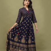 LONG FROCK GHERA  GAOUN KURTI  ( ANARKALI KURTI )