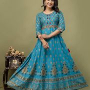 LONG FROCK GHERA  GAOUN KURTI  ( ANARKALI KURTI )