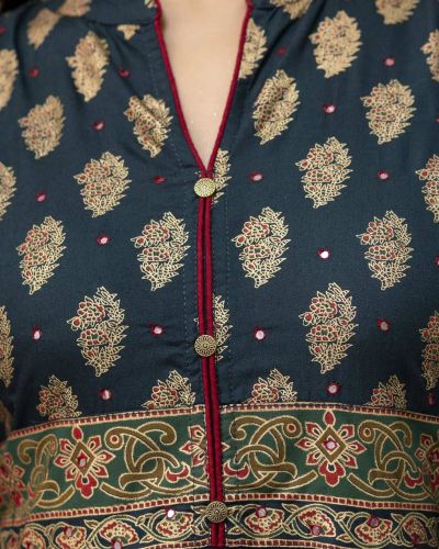 LONG FROCK GHERA  GAOUN KURTI  ( ANARKALI KURTI )