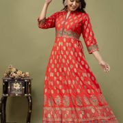 LONG FROCK GHERA GAOUN KURTI ( ANARKALI KURTI )