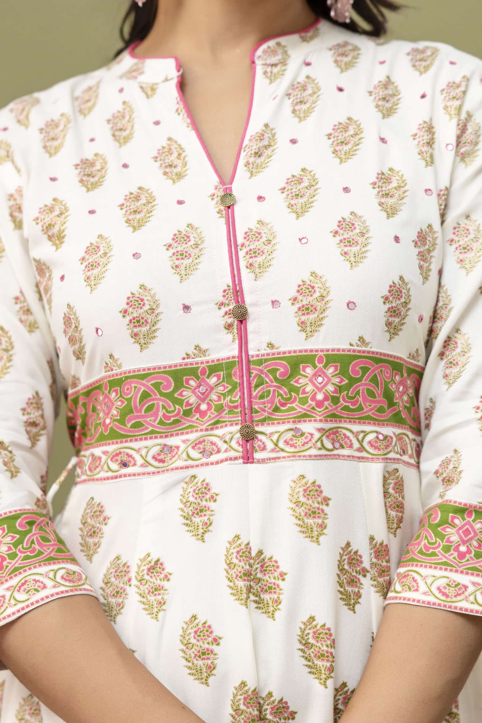 LONG FROCK GHERA  GAOUN KURTI  ( ANARKALI KURTI )