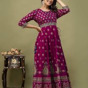 LONG FROCK GHERA  GAOUN KURTI  ( ANARKALI KURTI )