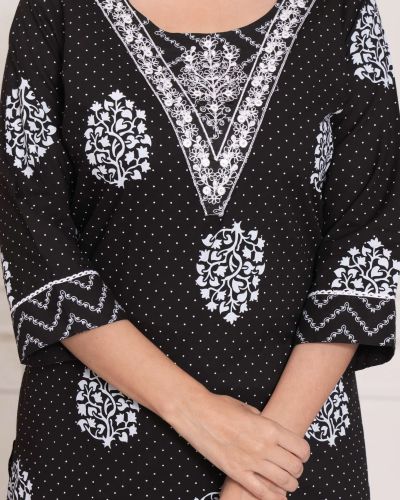 KURTI PANT DUPATTA SET