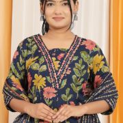 KURTI PANT DUPATTA SET