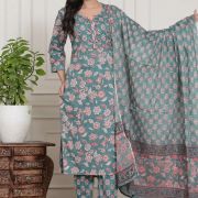 KURTI PANT DUPATTA SET
