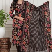 KURTI PANT DUPATTA SET